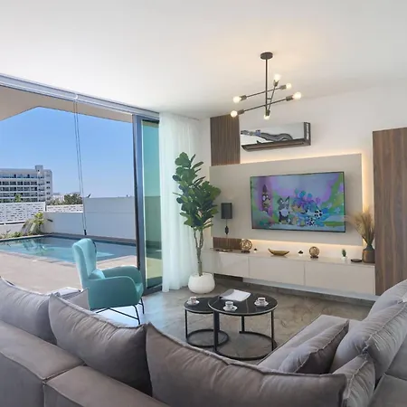 Villa Brand New 4 Bedroom In Protaras Center Paralimni